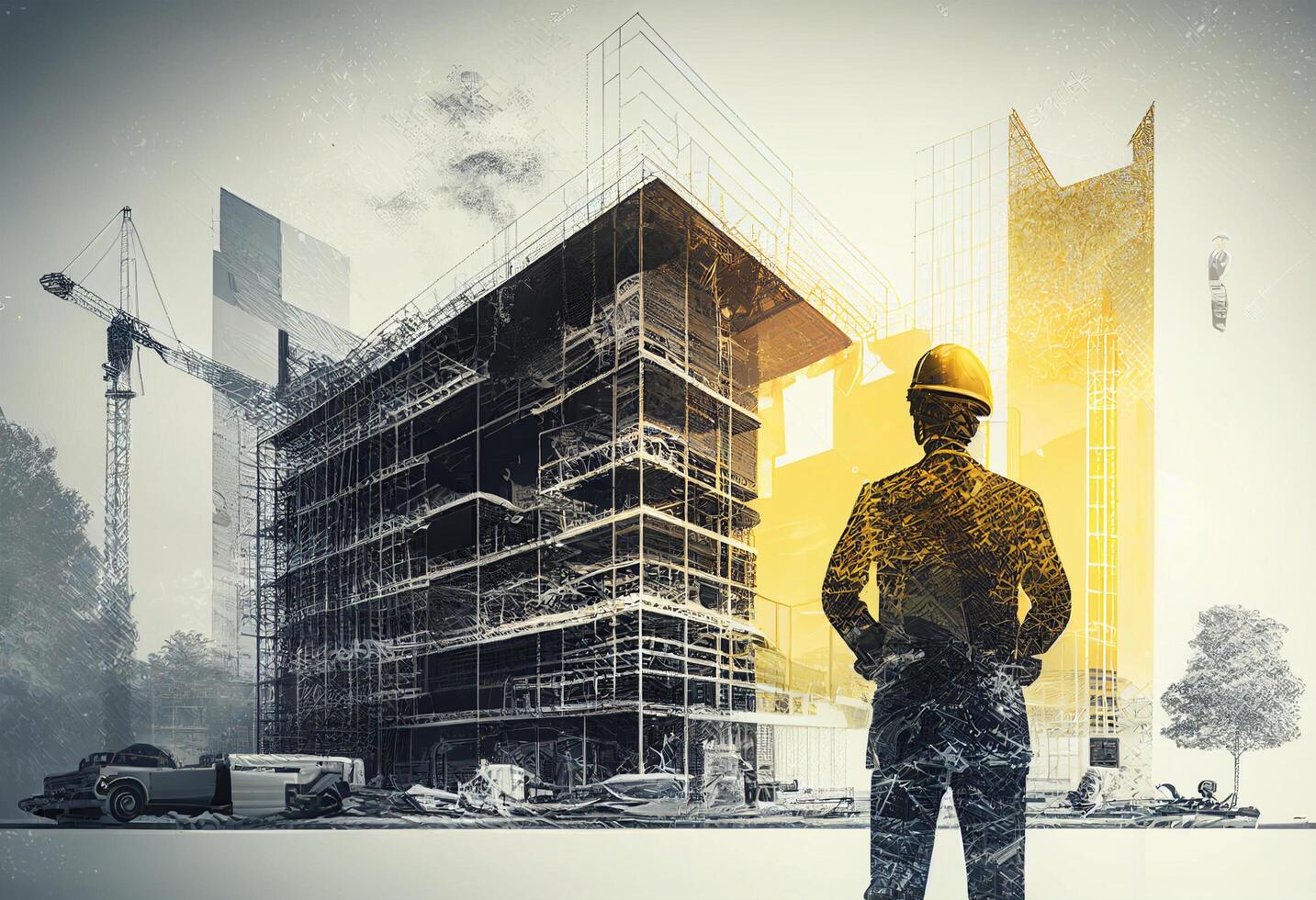 EDJC Construction team working on a building site